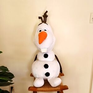 Disney OLAF Large Plushy Stuffed Animal Snowman Frozen 32 inches